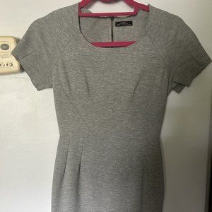 Zara Heather Gray Shift Dress Size Small